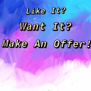 🎉Make an offer on anything you like🎉